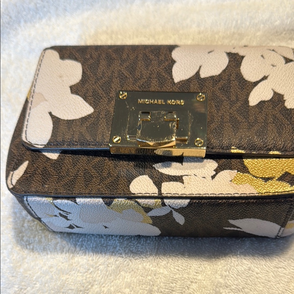 Michael Kors Brown Floral Women's Bag
